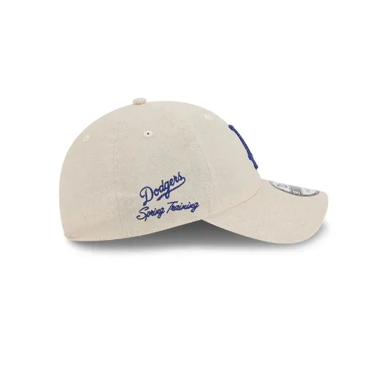 Imagen de Gorra New Era LA Dodgers Spring Training Fan Pack 2025 9TWENTY Crema