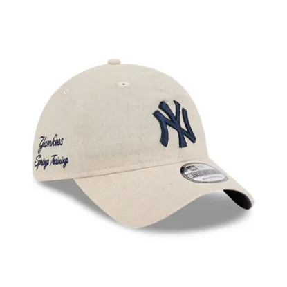 Imagen de Gorra New Era New York Yankees Spring Training Fan Pack 2025 9TWENTY Crema