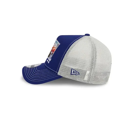 Imagen de Gorra New Era  LA Dodgers Spring Training Fan Pack 2025 9FORTY A-Frame Azul