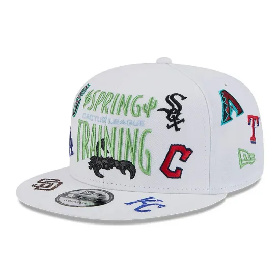 Imagen de Gorra Cactus League Spring Training Fan Pack 2025 9FIFTY Blanco Talla OSFM