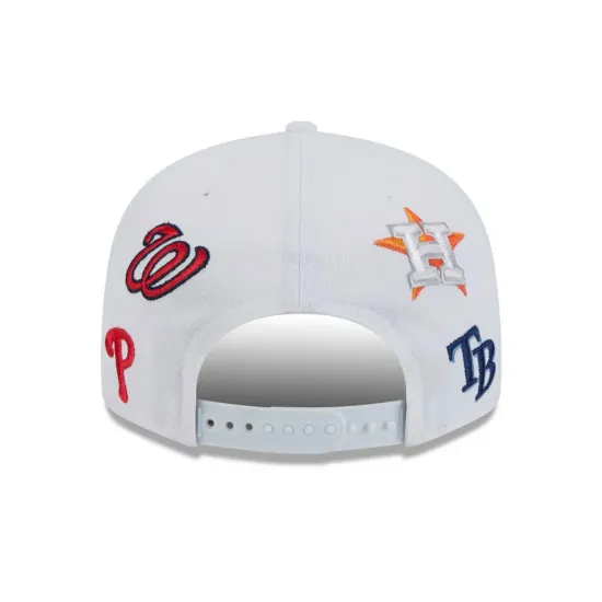 Imagen de Gorra Grapefruit League Spring Training Fan Pack 2025 All Over Print 9FIFTY Blanco Talla OSFM