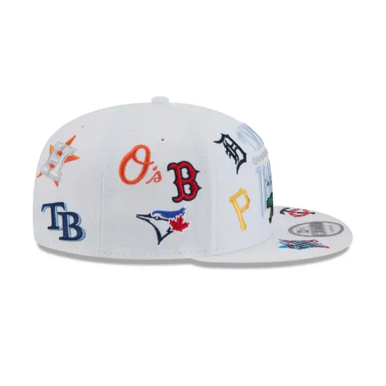 Imagen de Gorra Grapefruit League Spring Training Fan Pack 2025 All Over Print 9FIFTY Blanco Talla OSFM