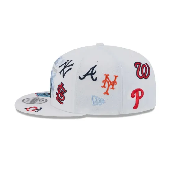 Imagen de Gorra Grapefruit League Spring Training Fan Pack 2025 All Over Print 9FIFTY Blanco Talla OSFM