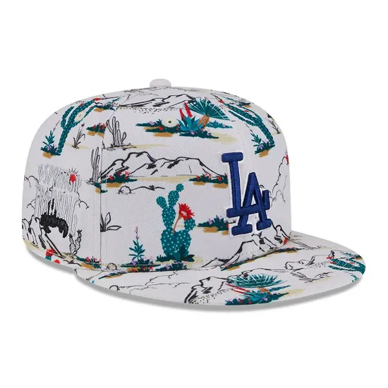 Imagen de Gorra LA Dodgers Spring Training Fan Pack 2025 9FIFTY Blanco Talla OSFM