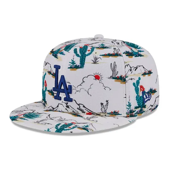 Imagen de Gorra LA Dodgers Spring Training Fan Pack 2025 9FIFTY Blanco Talla OSFM