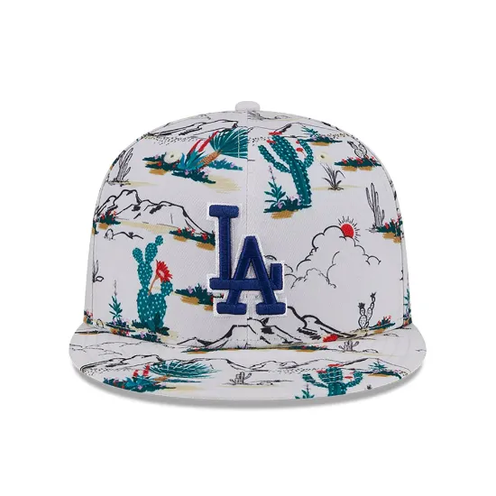 Imagen de Gorra LA Dodgers Spring Training Fan Pack 2025 9FIFTY Blanco Talla OSFM