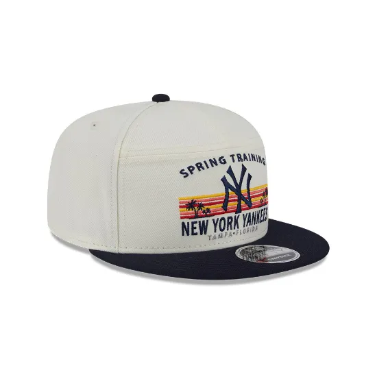 Imagen de Gorra New York Yankees MLB Spring Training Fan Pack 2025 9FIFTY Split Panel Snapback Talla OSFM