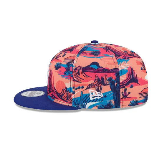 Imagen de Gorra Los Angeles Dodgers MLB Spring Training Fan Pack 2025 Print 9FIFTY Snapback Talla OSFM