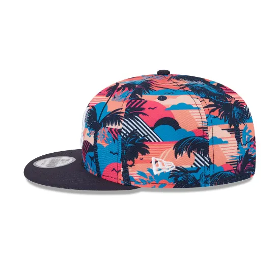 Imagen de Gorra Atlanta Braves MLB Spring Training Fan Pack 2025 Print 9FIFTY Snapback Talla OSFM