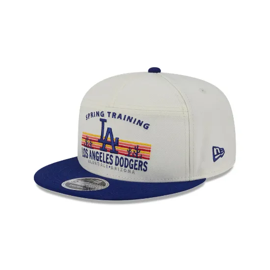 Imagen de Gorra Los Angeles Dodgers MLB Spring Training Fan Pack 2025 9FIFTY Split Panel Snapback Talla OSFM