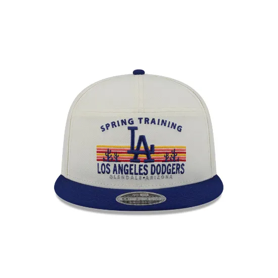 Imagen de Gorra Los Angeles Dodgers MLB Spring Training Fan Pack 2025 9FIFTY Split Panel Snapback Talla OSFM