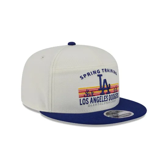 Imagen de Gorra Los Angeles Dodgers MLB Spring Training Fan Pack 2025 9FIFTY Split Panel Snapback Talla OSFM