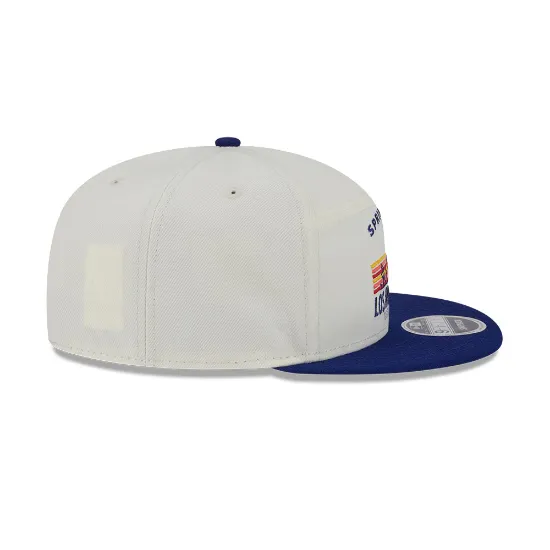 Imagen de Gorra Los Angeles Dodgers MLB Spring Training Fan Pack 2025 9FIFTY Split Panel Snapback Talla OSFM