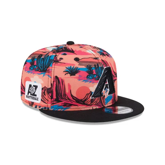 Imagen de Gorra Arizona Diamondbacks MLB Spring Training Fan Pack 2025 Print 9FIFTY Snapback Talla OSFM