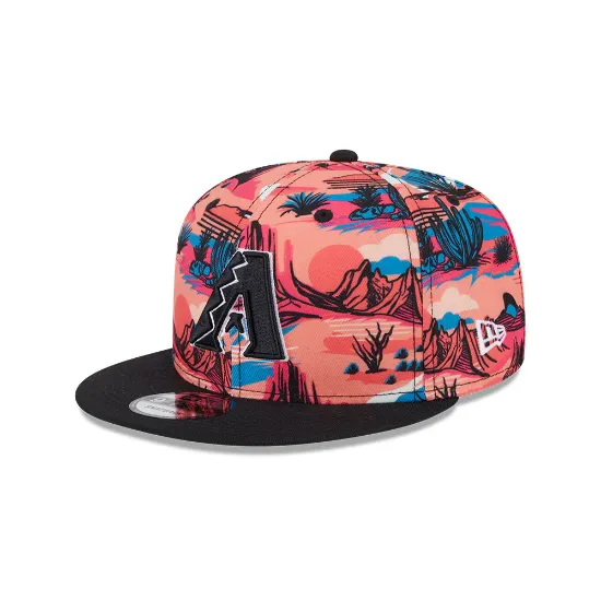 Imagen de Gorra Arizona Diamondbacks MLB Spring Training Fan Pack 2025 Print 9FIFTY Snapback Talla OSFM