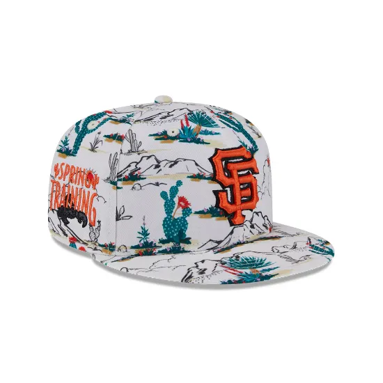 Imagen de Gorra San Francisco Giants MLB Spring Training Fan Pack 2025 9FIFTY Snapback Talla OSFM