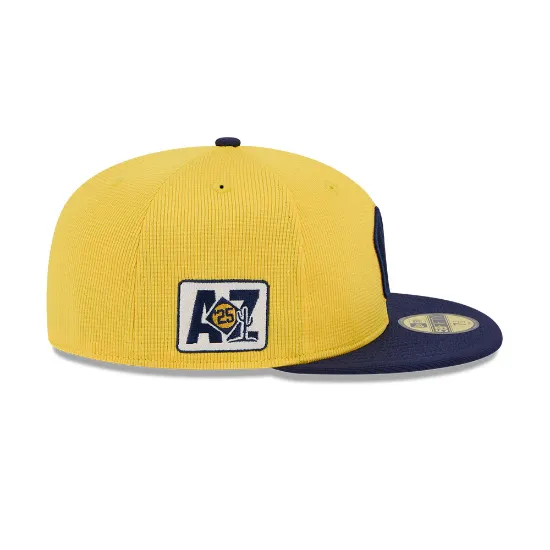 Imagen de Gorra New Era Milwaukee Brewers MLB Spring Training 2025 59FIFTY Cerrada