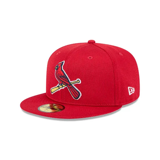 Imagen de Gorra New Era St. Louis Cardinals MLB Spring Training 2025 59FIFTY Cerrada