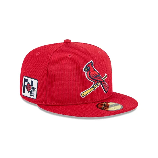 Imagen de Gorra New Era St. Louis Cardinals MLB Spring Training 2025 59FIFTY Cerrada