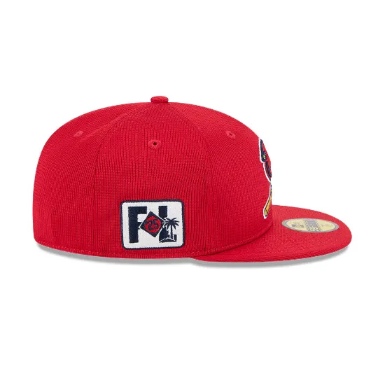 Imagen de Gorra New Era St. Louis Cardinals MLB Spring Training 2025 59FIFTY Cerrada