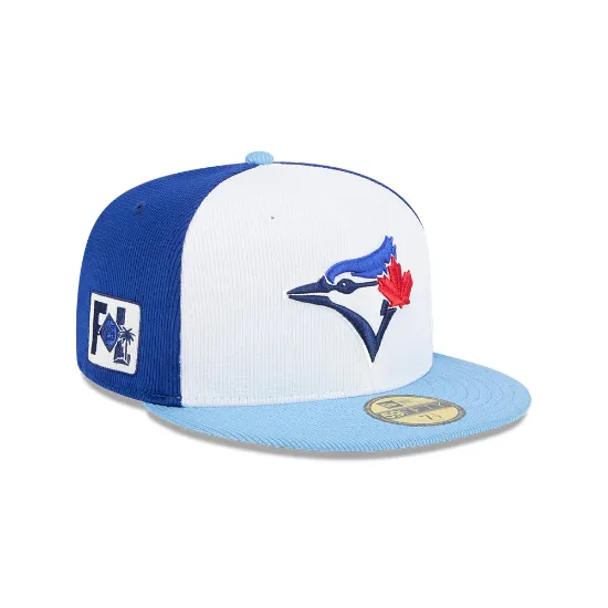 Imagen de Gorra New Era Toronto Blue Jays MLB Spring Training 2025 59FIFTY Cerrada