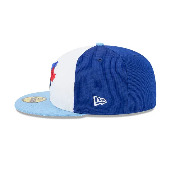 Imagen de Gorra New Era Toronto Blue Jays MLB Spring Training 2025 59FIFTY Cerrada