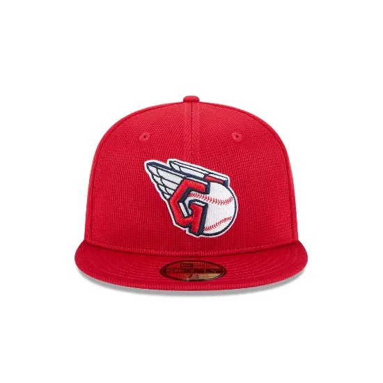 Imagen de Gorra New Era Cleveland Guardians MLB Spring Training 2025 59FIFTY Cerrada