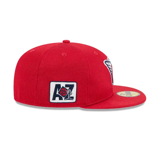 Imagen de Gorra New Era Cleveland Guardians MLB Spring Training 2025 59FIFTY Cerrada