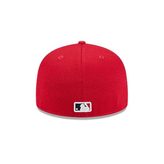 Imagen de Gorra New Era Cleveland Guardians MLB Spring Training 2025 59FIFTY Cerrada