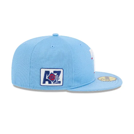 Imagen de Gorra New Era Texas Rangers MLB Spring Training 2025 59FIFTY Cerrada