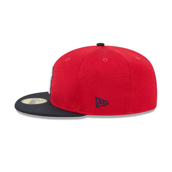 Imagen de Gorra New Era Boston Red Sox MLB Spring Training 2025 59FIFTY Cerrada