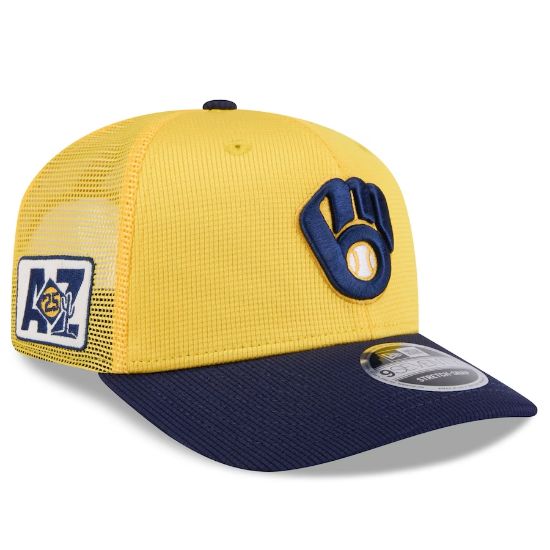 Imagen de Gorra New Era Milwaukee Brewers MLB Spring Training 2025 9SEVENTY Snapback