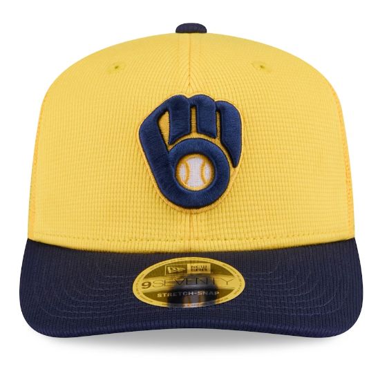 Imagen de Gorra New Era Milwaukee Brewers MLB Spring Training 2025 9SEVENTY Snapback